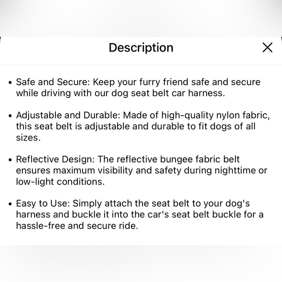 New adjustable seat belt with stretching in color blue - Picture 2 of 8